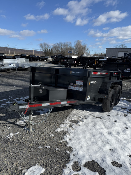 New 2026 Belmont 6x10 Dump Trailer - 10K - CHARCOAL