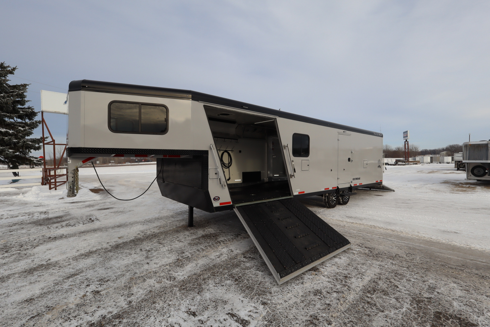 Used 2024 Trails West 28' RPM GN Snowmobile Trailer
