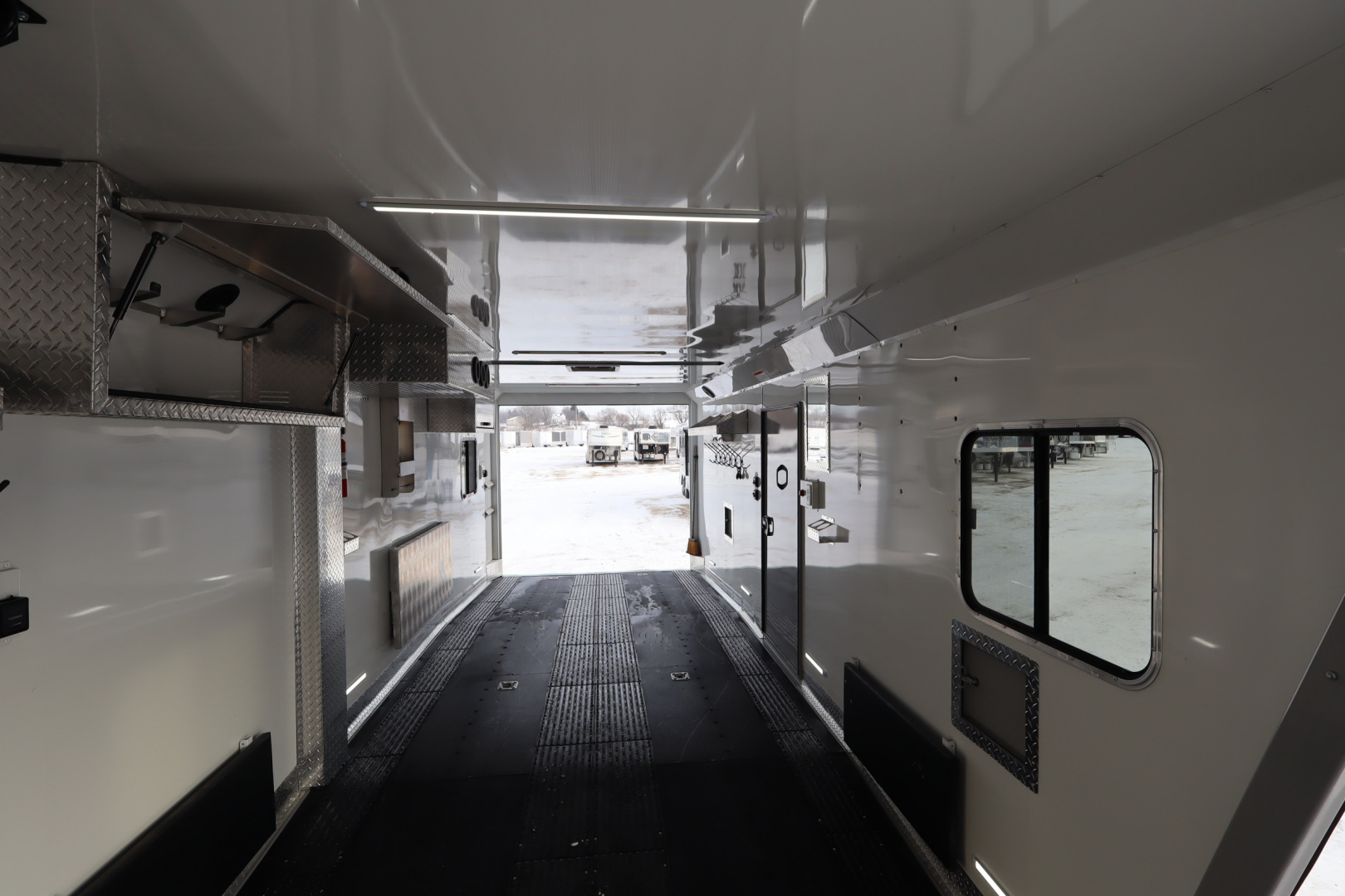 Used 2024 Trails West 28' RPM GN Snowmobile Trailer