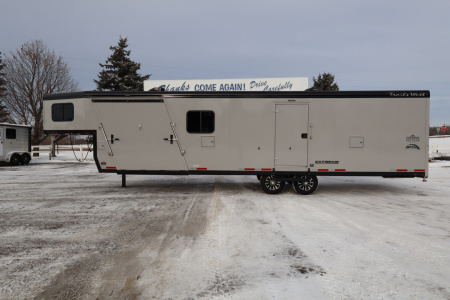 Used 2024 Trails West 28' RPM GN Snowmobile Trailer