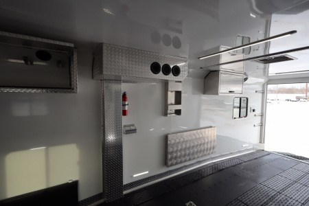 Used 2024 Trails West 28' RPM GN Snowmobile Trailer