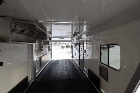 Used 2024 Trails West 28' RPM GN Snowmobile Trailer