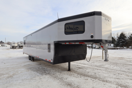 Used 2024 Trails West 28' RPM GN Snowmobile Trailer