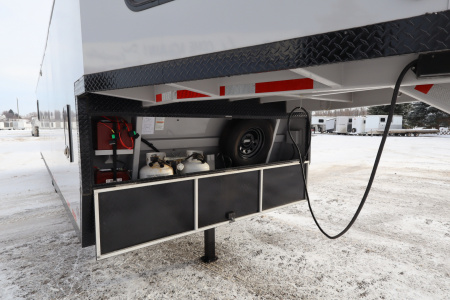 Used 2024 Trails West 28' RPM GN Snowmobile Trailer