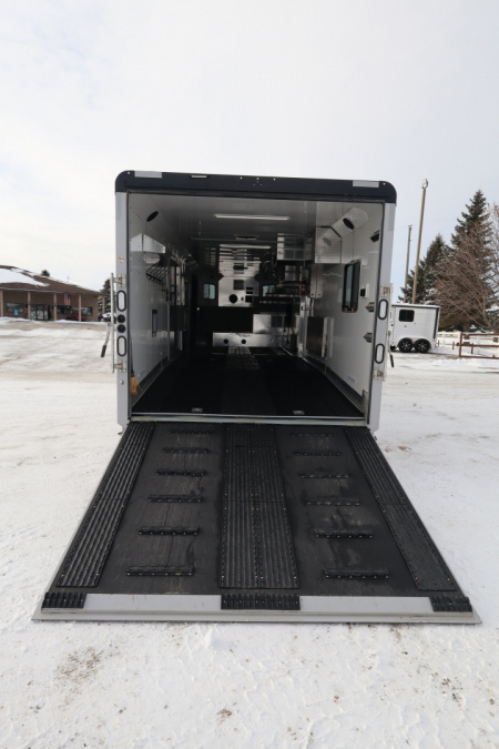 Used 2024 Trails West 28' RPM GN Snowmobile Trailer