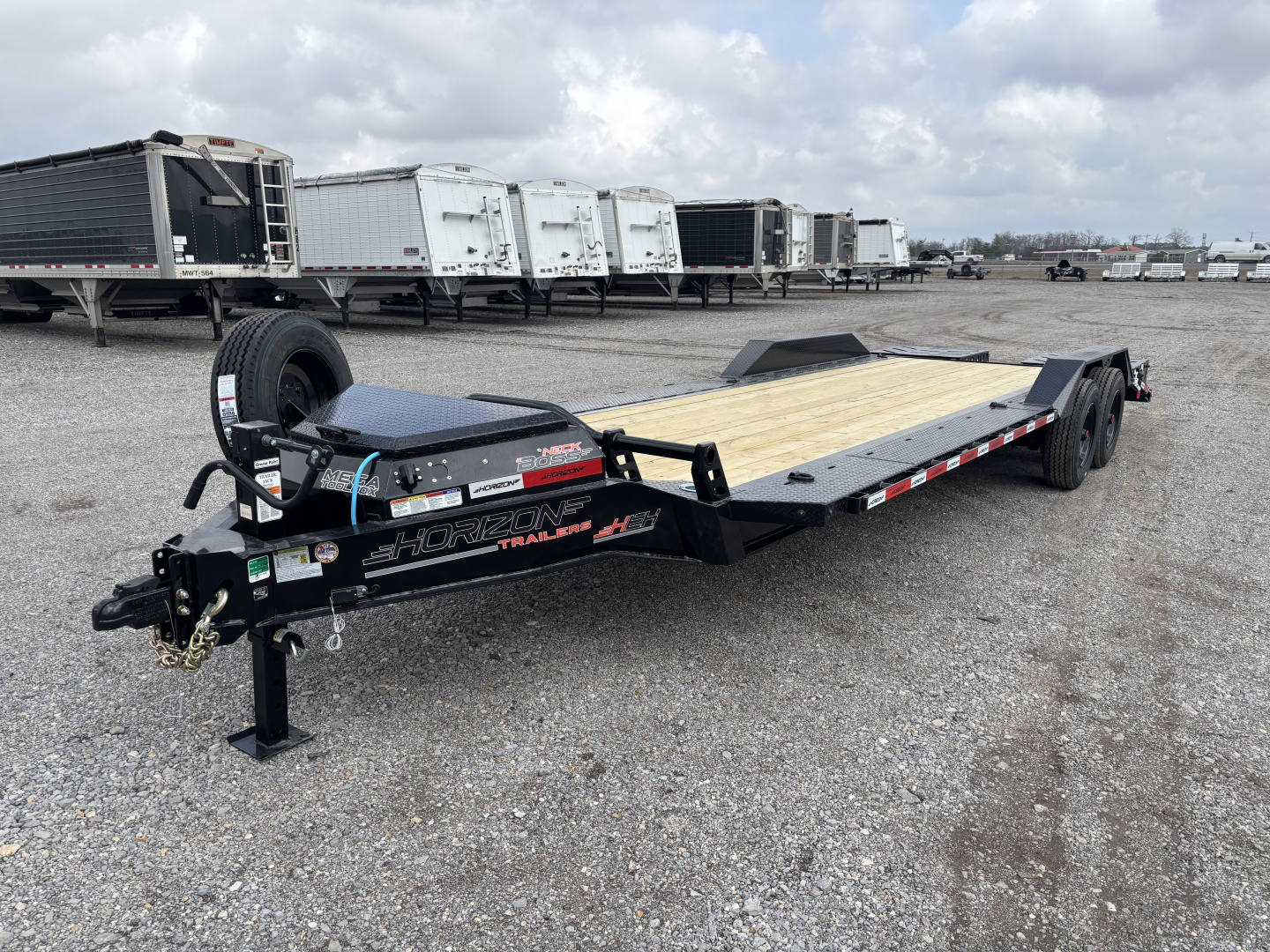 New 2026 Horizon Trailers HEH 24' Equipment Trailer