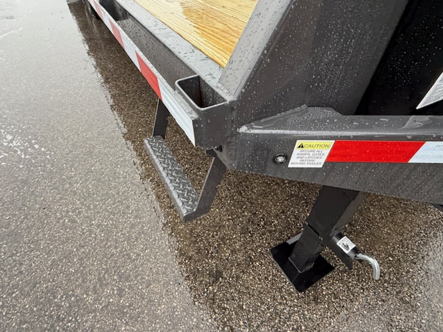 New 2026 Rice Trailers 102"X25' GOOSENECK Equipment Trailer