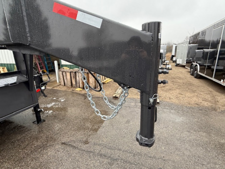 New 2026 Rice Trailers 102"X25' GOOSENECK Equipment Trailer