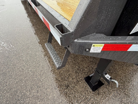 New 2026 Rice Trailers 102"X25' GOOSENECK Equipment Trailer