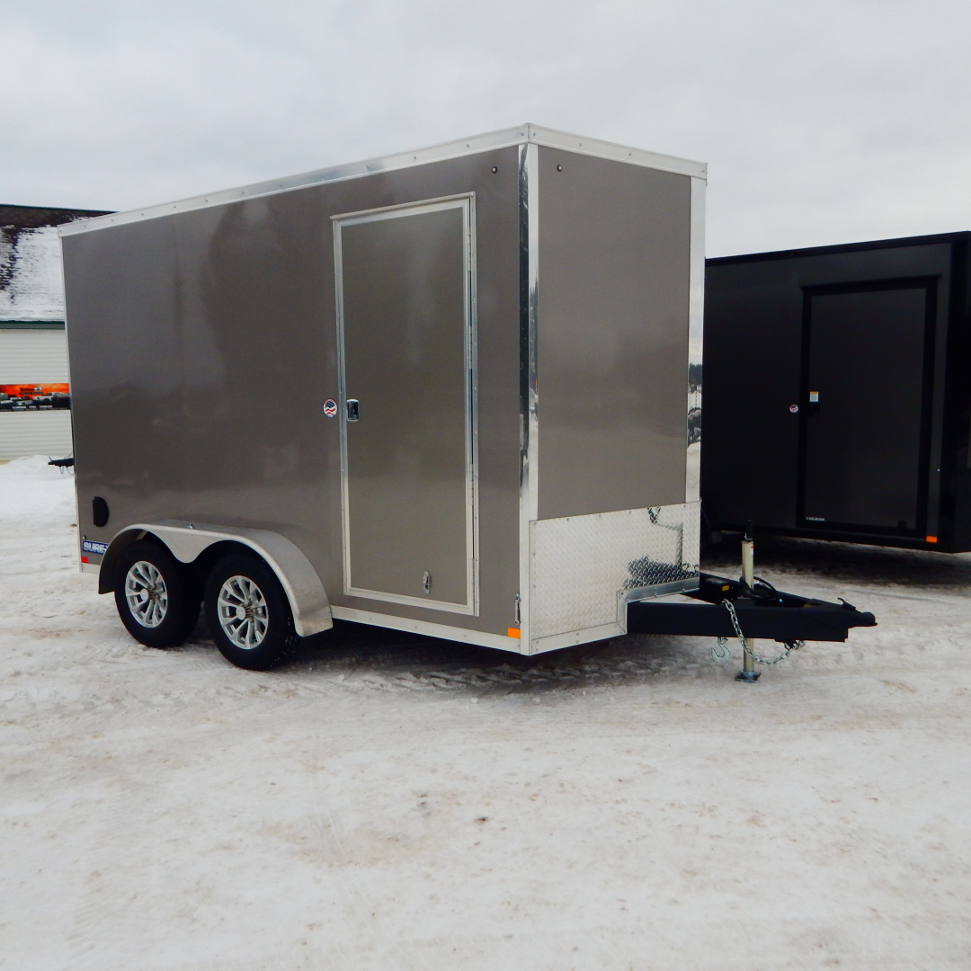 New 2026 Sure-Trac 7x12 7k Pro-Series V-Nose Cargo / Enclosed Trailer