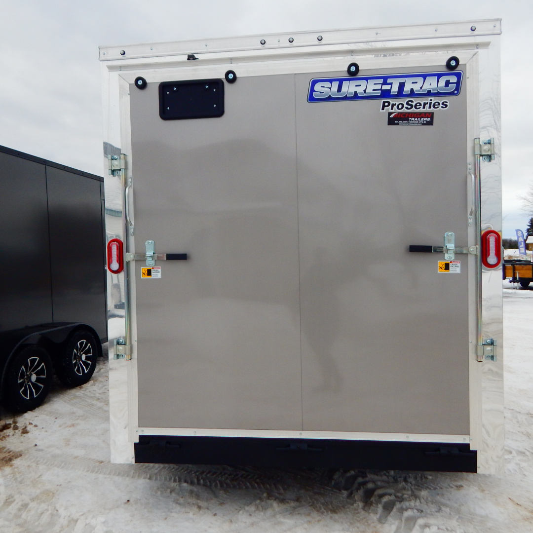 New 2026 Sure-Trac 7x12 7k Pro-Series V-Nose Cargo / Enclosed Trailer
