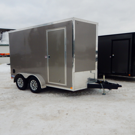 New 2026 Sure-Trac 7x12 7k Pro-Series V-Nose Cargo / Enclosed Trailer