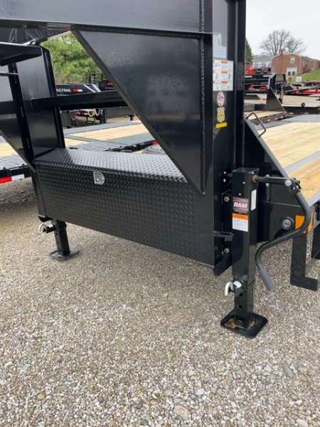 New 2026 Load Trail 102'' x 25' Single Wheel Low-Pro Gooseneck Deckover Trailer