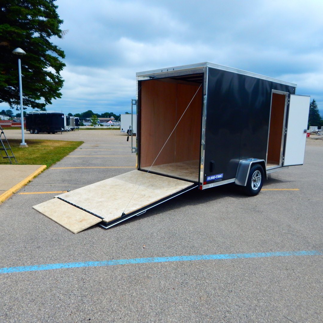 New 2026 Sure-Trac 6x12 3k Pro-Series V-Nose Cargo / Enclosed Trailer