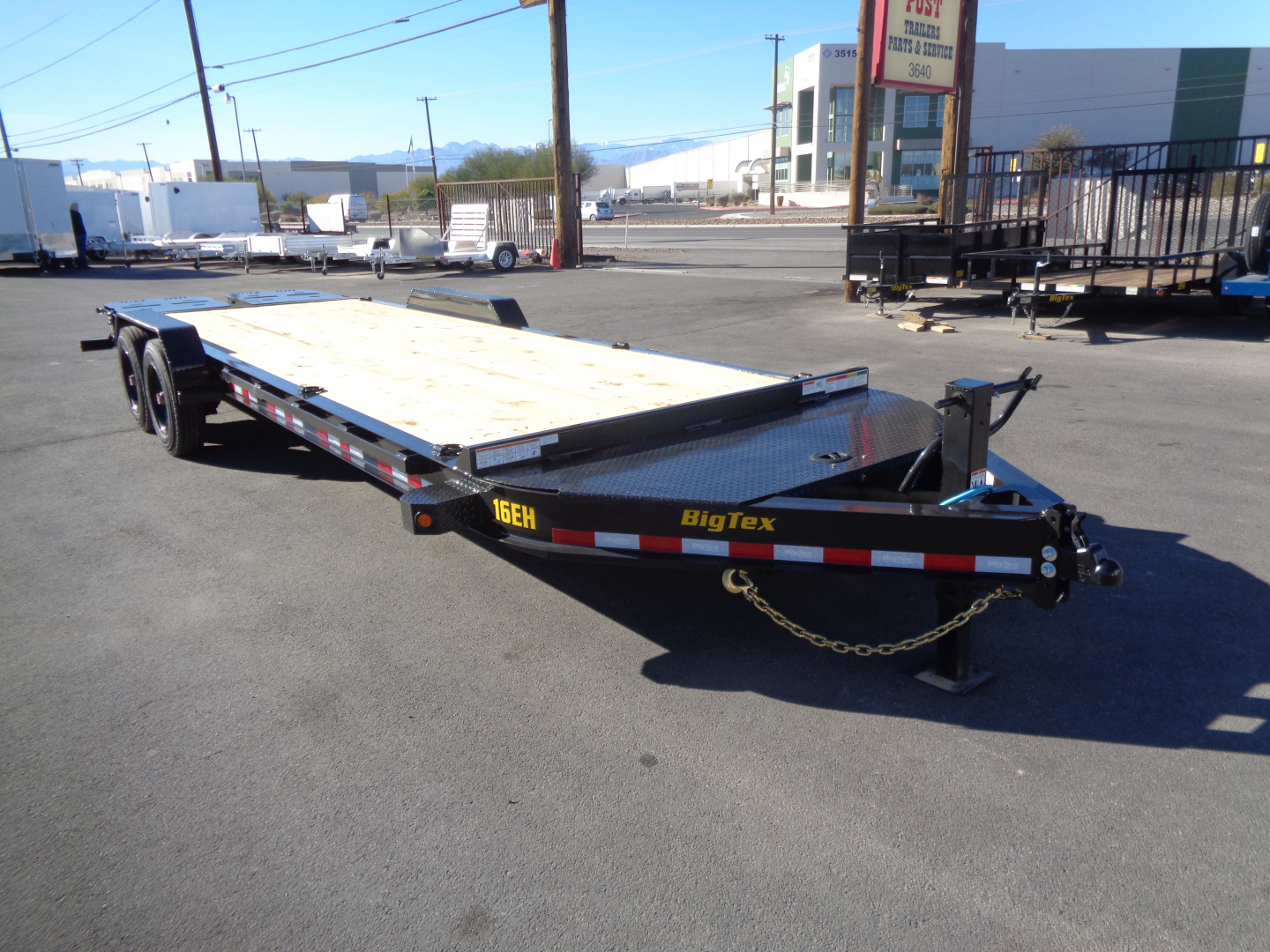 New 2026 Big Tex Trailers * 16EH-24 * 24Ft Super Duty Tandem Axle Seamless I-Beam 17.6k Equipment Trailer