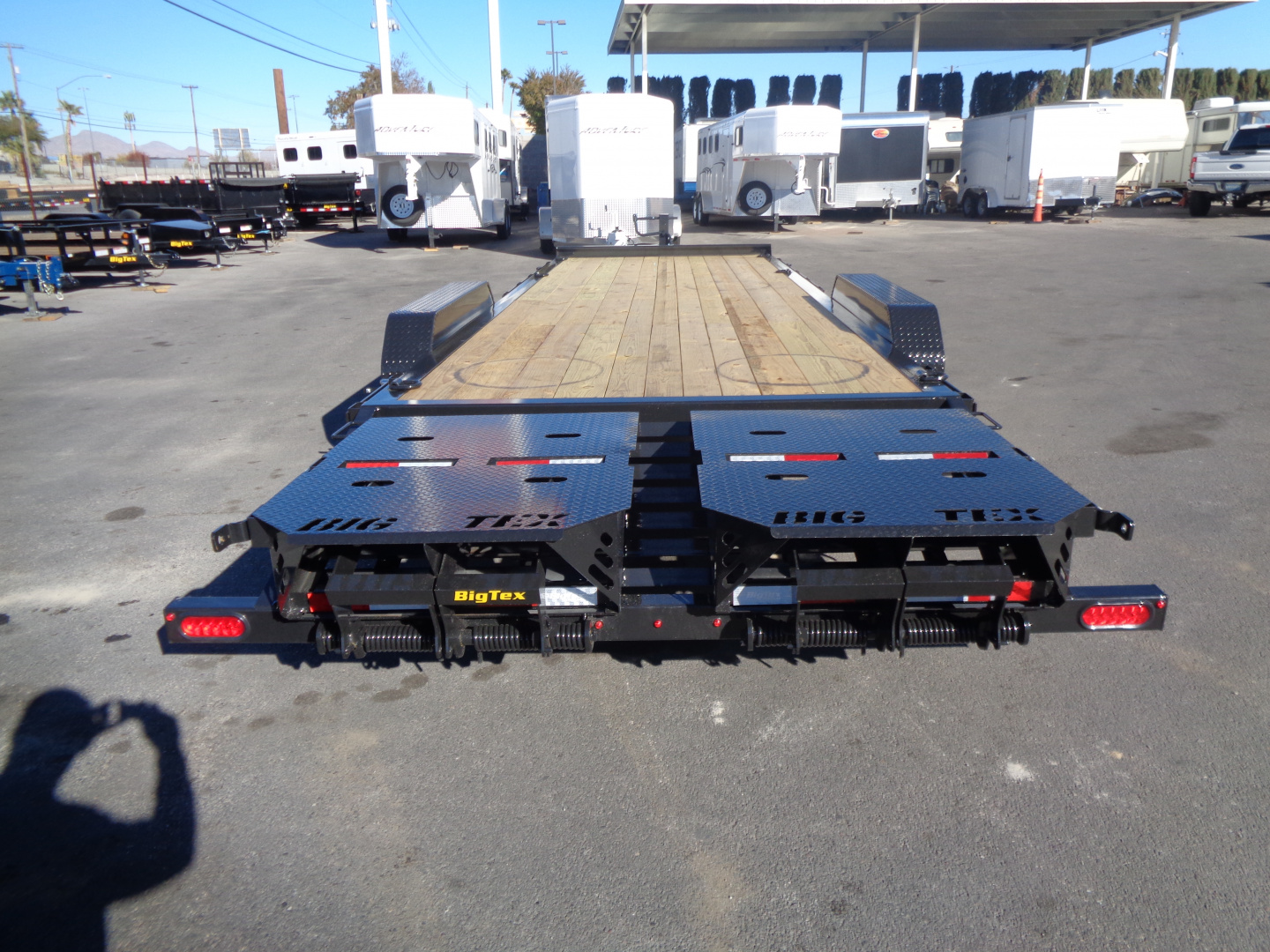 New 2026 Big Tex Trailers * 16EH-24 * 24Ft Super Duty Tandem Axle Seamless I-Beam 17.6k Equipment Trailer