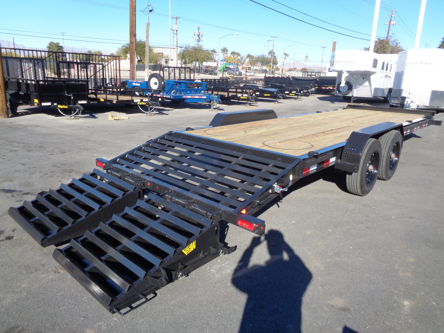 New 2026 Big Tex Trailers * 16EH-24 * 24Ft Super Duty Tandem Axle Seamless I-Beam 17.6k Equipment Trailer