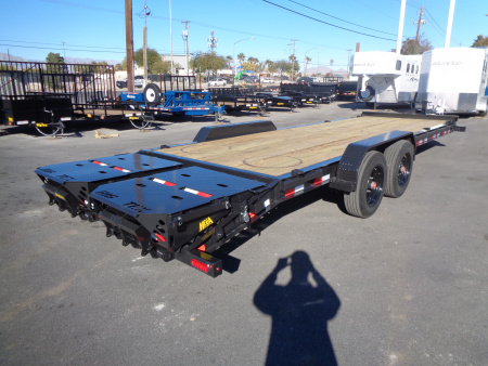 New 2026 Big Tex Trailers * 16EH-24 * 24Ft Super Duty Tandem Axle Seamless I-Beam 17.6k Equipment Trailer