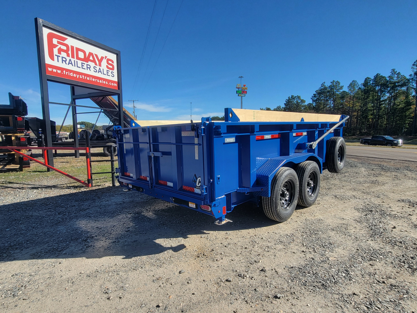 New 2026 Diamond C Trailers LPT207 14' x 82" Pacesetter Edition Dump Trailer
