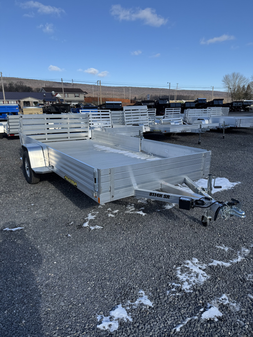 New 2026 ALUMA 81x14H-SR - ATV/UTV Trailer - HEAVY AXLE