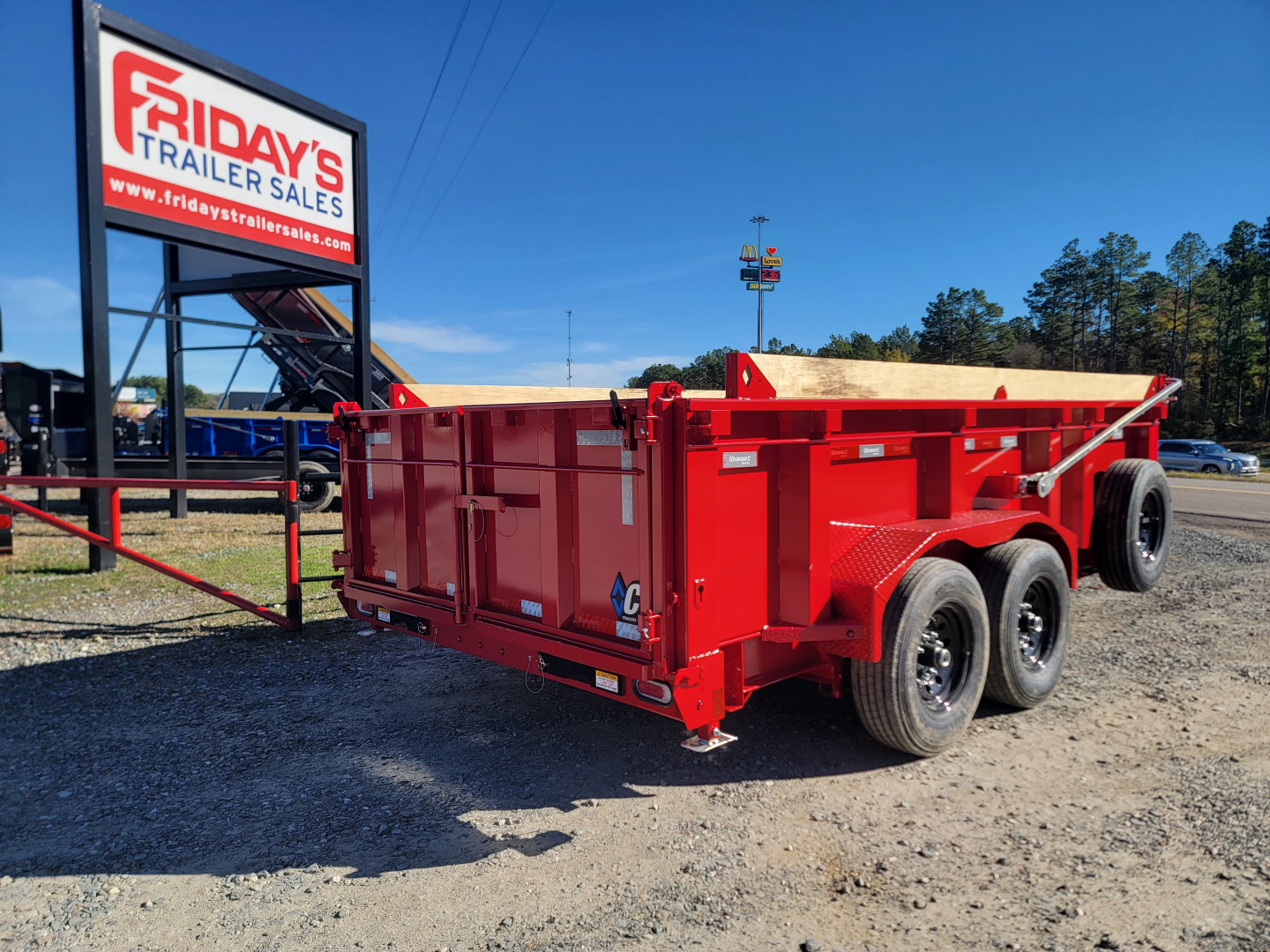 New 2026 Diamond C Trailers LPT207 14' x 82" Pacesetter Edition Dump Trailer