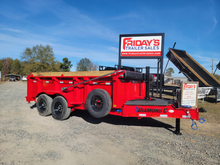 New 2026 Diamond C Trailers LPT207 14' x 82  Pacesetter Edition Dump Trailer