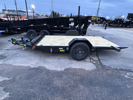 New 2026 Big Tex Trailers 70ST-13BK Tilt Trailer