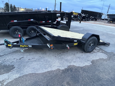 New 2026 Big Tex Trailers 70ST-13BK Tilt Trailer