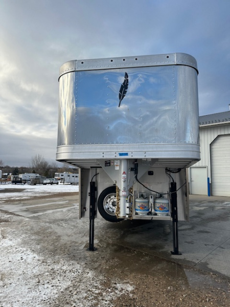 New 2025 Featherlite 8413 Living Quarter w/Stock Back