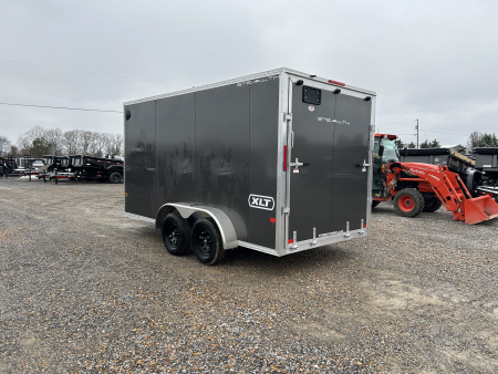 New 2026 ALCOM 7'x14' Aluminum Enclosed Trailer
