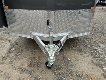 New 2026 ALCOM 7'x14' Aluminum Enclosed Trailer