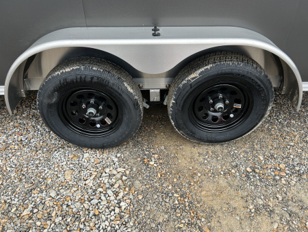 New 2026 ALCOM 7'x16' Aluminum Enclosed Trailer