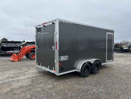 New 2026 ALCOM 7'x16' Aluminum Enclosed Trailer