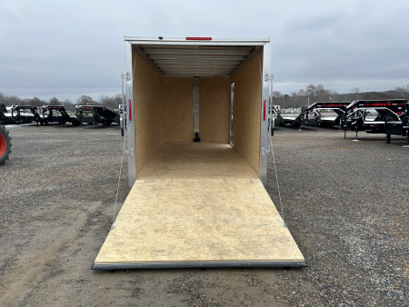 New 2026 ALCOM 7'x16' Aluminum Enclosed Trailer