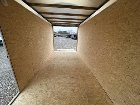 New 2026 ALCOM 7'x16' Aluminum Enclosed Trailer