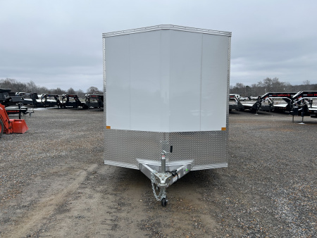 New 2026 ALCOM 7'x16' Aluminum Enclosed Trailer