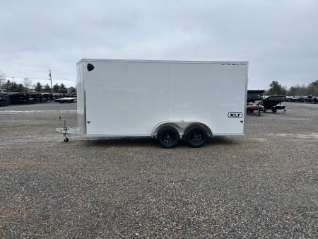 New 2026 ALCOM 7'x16' Aluminum Enclosed Trailer