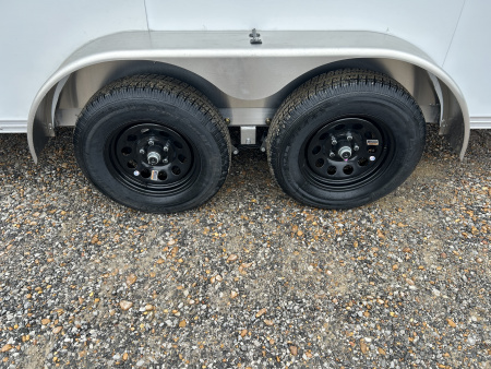 New 2026 ALCOM 7'x16' Aluminum Enclosed Trailer