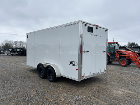 New 2026 ALCOM 7'x16' Aluminum Enclosed Trailer