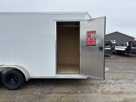 New 2026 ALCOM 7'x16' Aluminum Enclosed Trailer