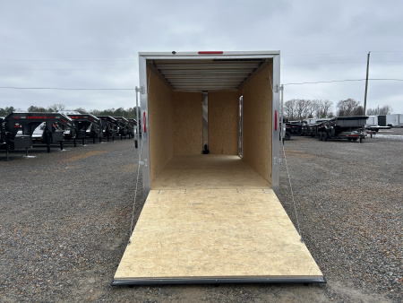 New 2026 ALCOM 7'x16' Aluminum Enclosed Trailer