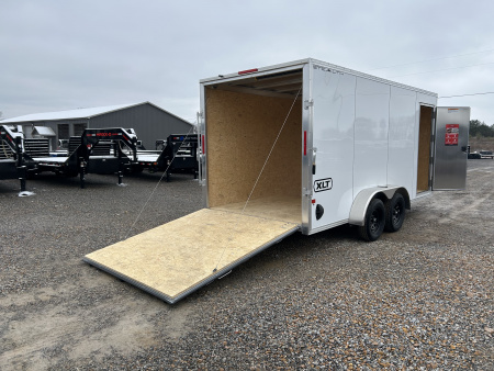 New 2026 ALCOM 7'x16' Aluminum Enclosed Trailer