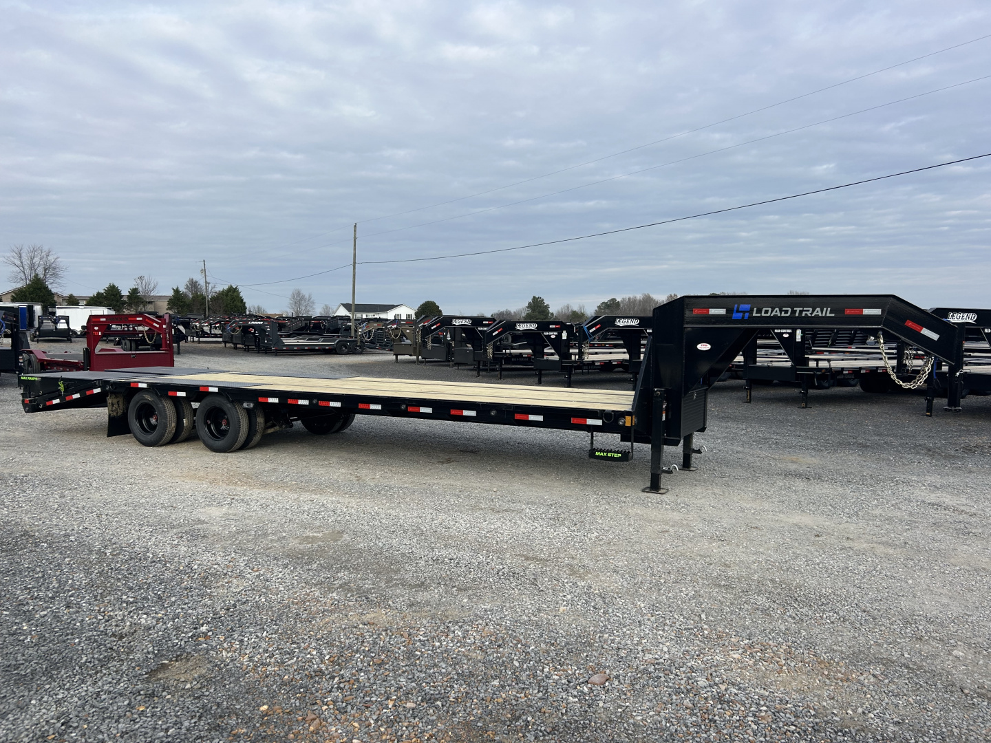 New 2026 Load Trail 102"x30' 24k Gooseneck Flatbed Trailer