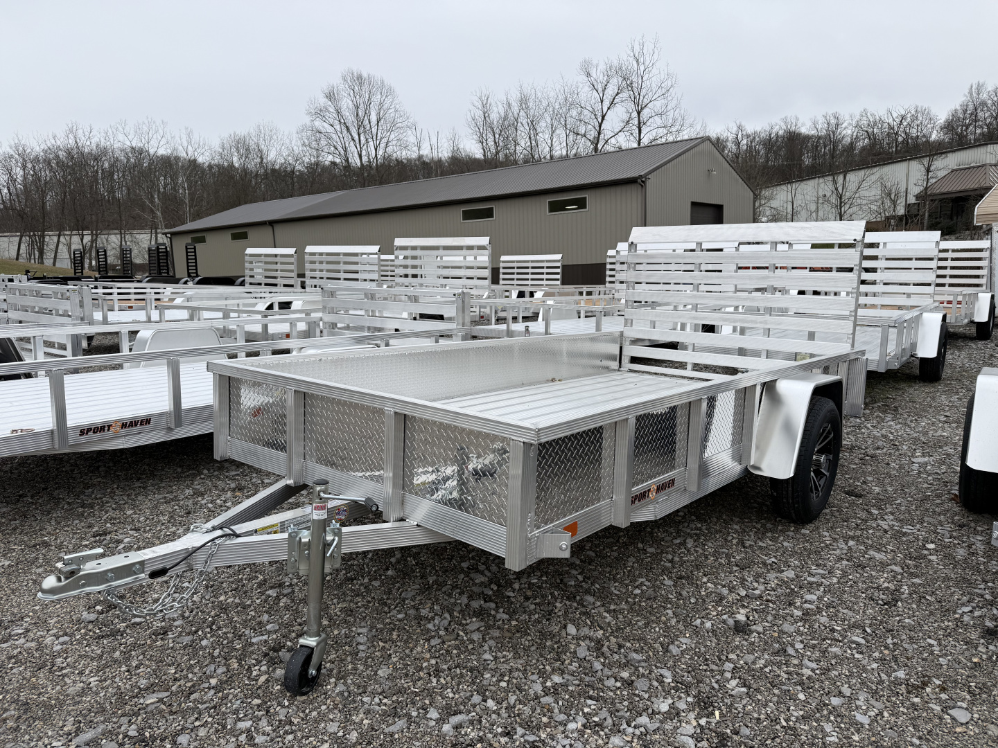 New 2026 Sport Haven AUT612DS Utility Trailer