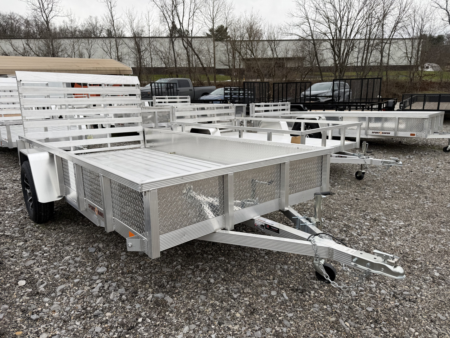New 2026 Sport Haven AUT612DS Utility Trailer