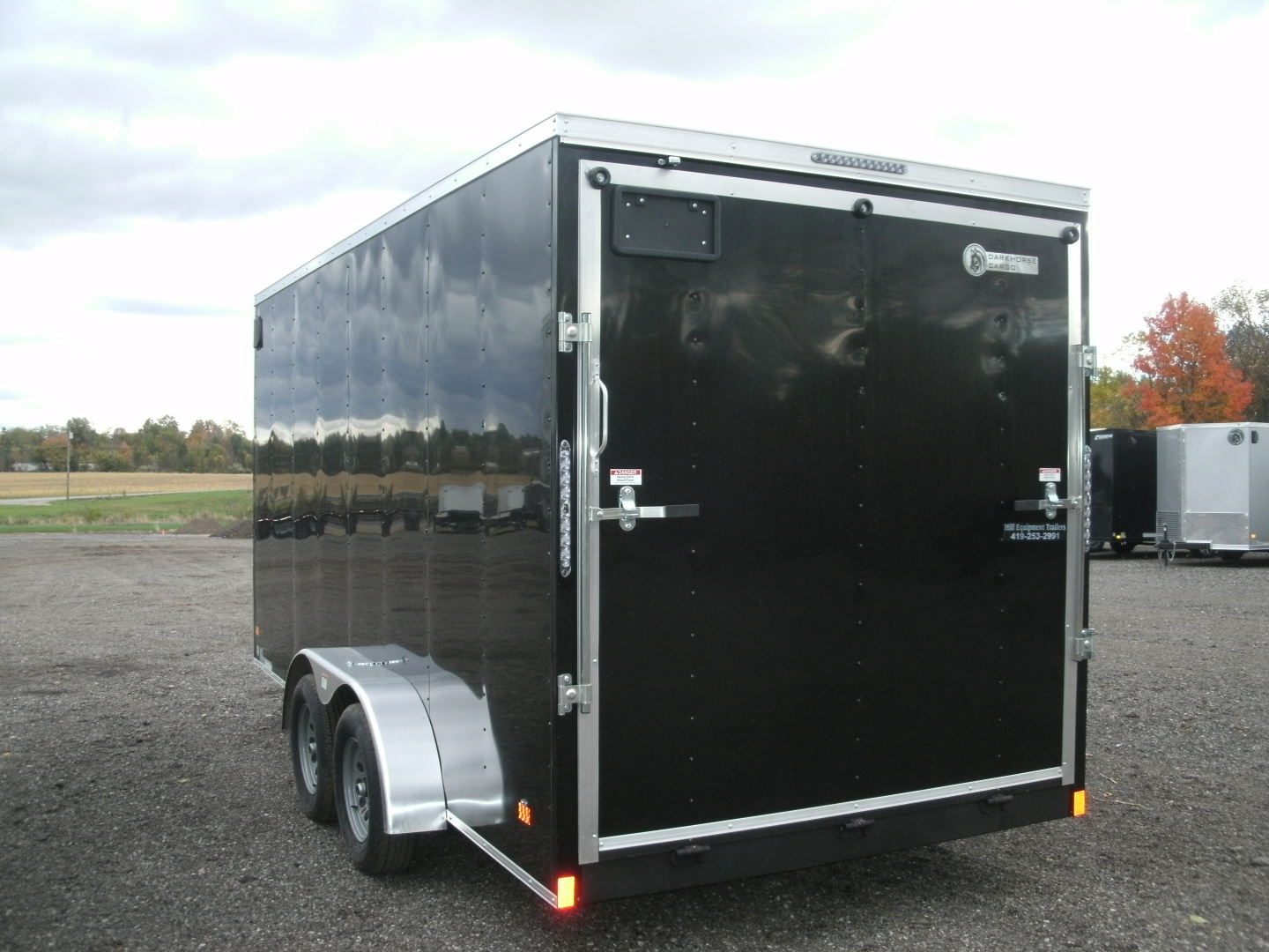New 2026 Darkhorse Cargo 7' X 12' TA 1500 Series Cargo / Enclosed Trailer