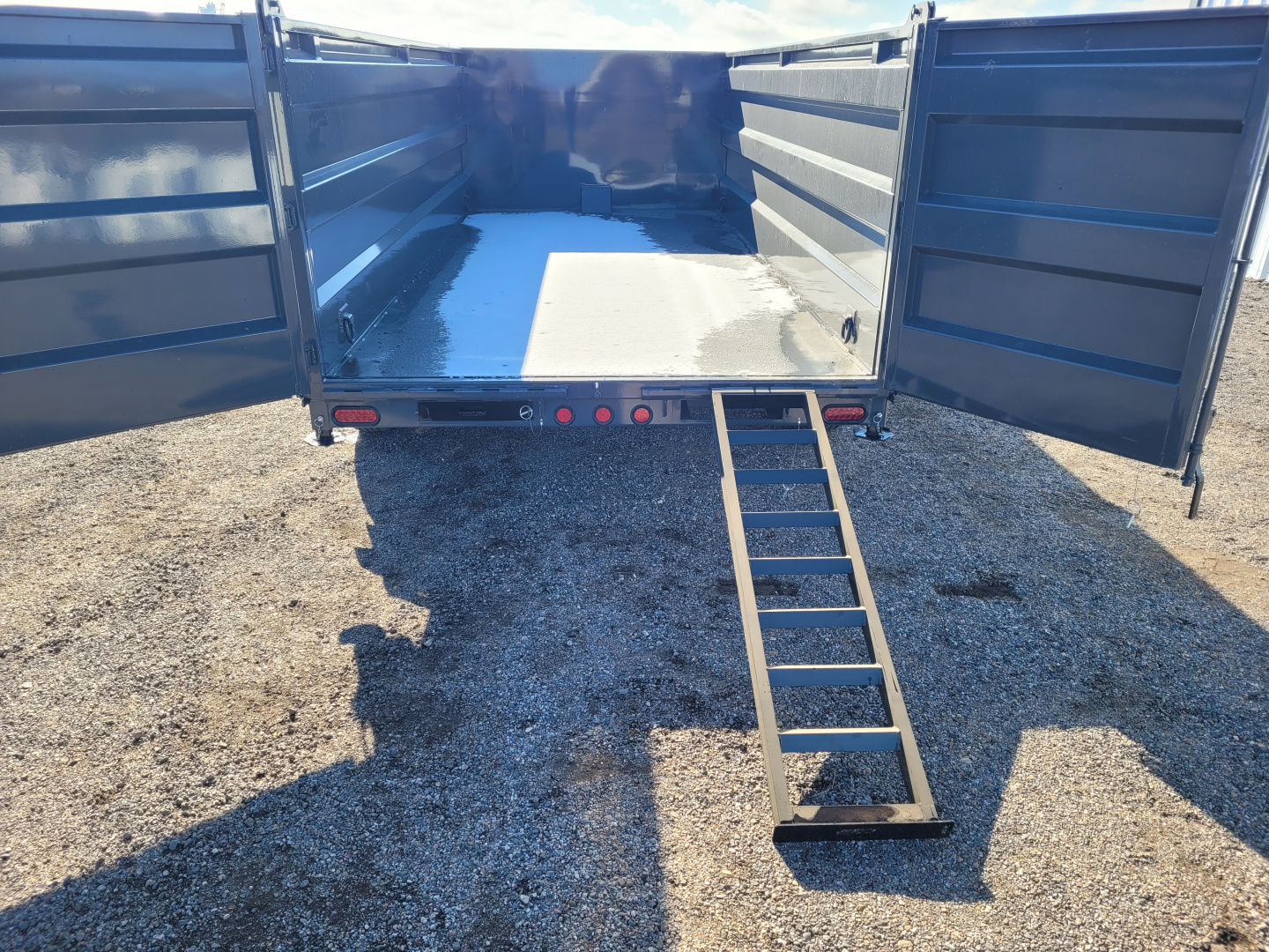 New 2026 Buckshot 83"x16' Telescopic Dump Trailer W/4' Sides
