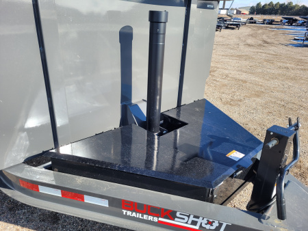 New 2026 Buckshot 83"x16' Telescopic Dump Trailer W/4' Sides