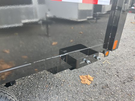 New 2026 Homesteader 6x10 Deckover Dump - 7k - Barn Door Rear