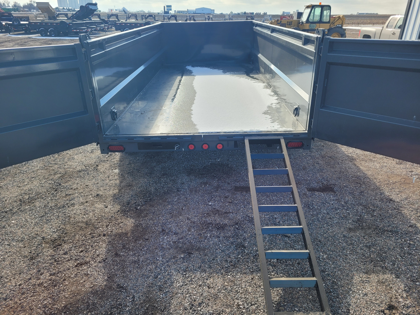 New 2026 Buckshot 83" X 16' BP Dump Trailer W/3' Sides